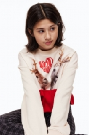 Sweatshirt mit Print CHF 9.95