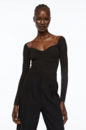 Gerippter Glitzerpullover CHF 20.95