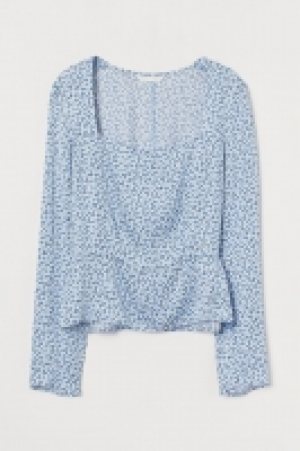 HM  Gemusterte Bluse