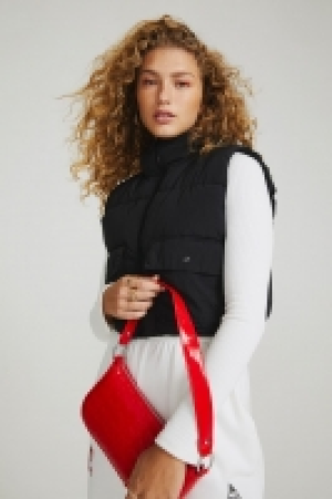 HM  Puffer-Gilet mit Kapuze