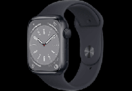 MediaMarkt Apple APPLE Watch Series 8 (GPS) 45 mm - Smartwatch (Regular 140 - 220 mm