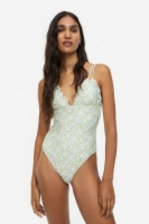 Badeanzug mit Cut-out und High Leg CHF 18.95