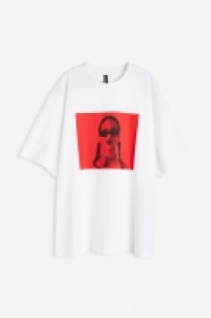 Oversized T-Shirt mit Print CHF 8.95
