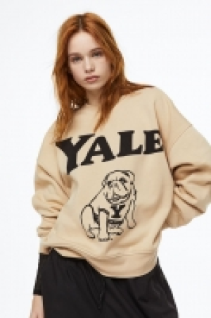 Oversized Sweatshirt mit Print CHF 7.95