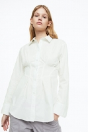 Taillierte Bluse aus Popeline CHF 8.95