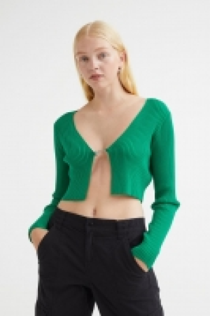 Kurzer gerippter Cardigan CHF 7.95