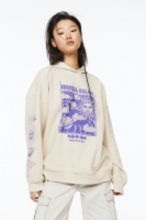 Oversized Hoodie mit Print CHF 33.95