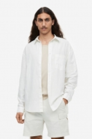 Hemd aus Leinenmix Relaxed Fit CHF 27.95