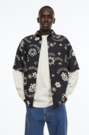 Kurzarmhemd aus Baumwolle Relaxed Fit CHF 14.95