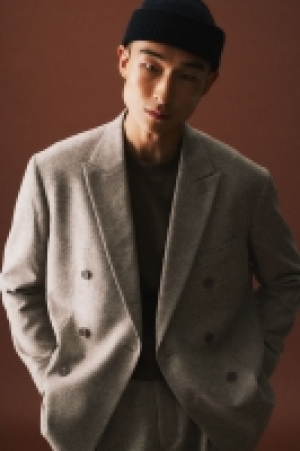 Blazer aus Wollmix Relaxed Fit