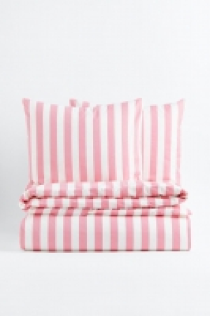 HM  Gestreifte Bettwäsche für Doppelbett