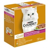Qualipet  Gourmet Gold Katzenfutter Variantenvielfalt