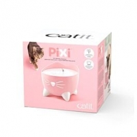 Qualipet  Catit Trinkbrunnen Pixi Fountain Light Pink für Katzen 2.5l