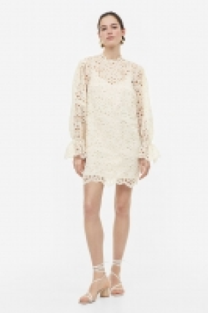 Kleid mit Broderie Anglaise