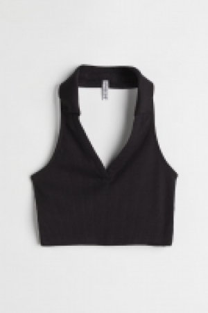Neckholder-Top mit Kragen CHF 2.95