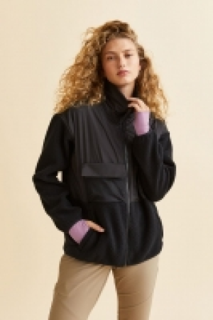 HM  Sportjacke aus Teddyfleece