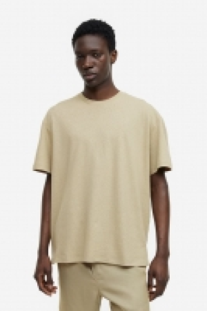 T-Shirt aus Leinenmix Relaxed Fit CHF 17.95