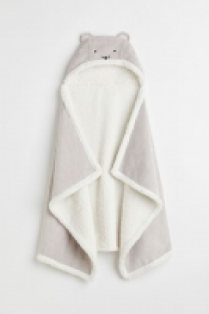 Teddyfleece-Plaid mit Kapuze CHF 17.95