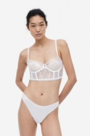 Unwattiertes Bustier aus Spitze CHF 13.95