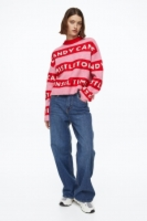 Oversized Pullover in Jacquardstrick CHF 26.95
