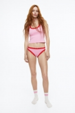 2er-Pack Pyjamatops mit Spitzenbesatz CHF 6.95