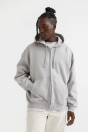 Hoodiejacke aus Baumwolle Oversized Fit CHF 31.95