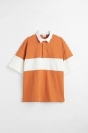Kurzärmeliges Rugbyshirt Oversized Fit CHF 9.95