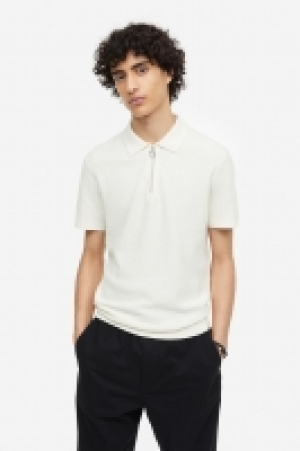 Poloshirt mit Zipper Slim Fit CHF 12.95