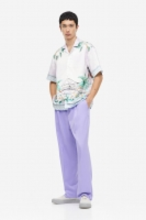 Freizeithemd aus Satin Relaxed Fit CHF 33.95