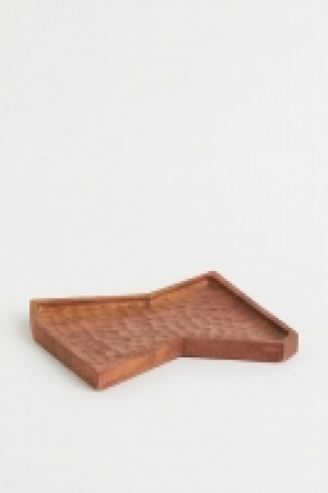 Asymmetrisches Tablett aus Mangoholz CHF 13.95