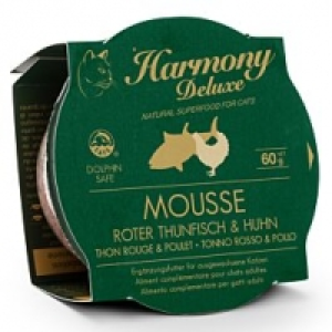 Harmony Cat Deluxe Mousse Nassfutter roter Thunfisch & Huhn 60g CHF 0.95