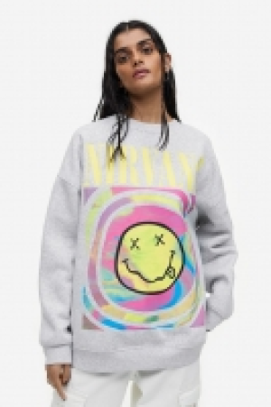 Oversized Sweatshirt mit Print CHF 24.95