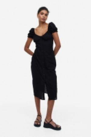Kleid aus Strukturstoff mit Puffärmeln CHF 32.95