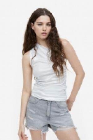 One-Shoulder-Shirt mit Raffungen CHF 9.95