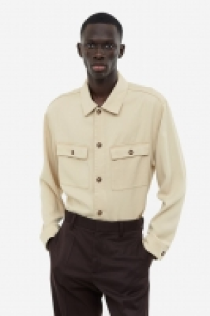 Overshirt aus Lyocell in Regular Fit