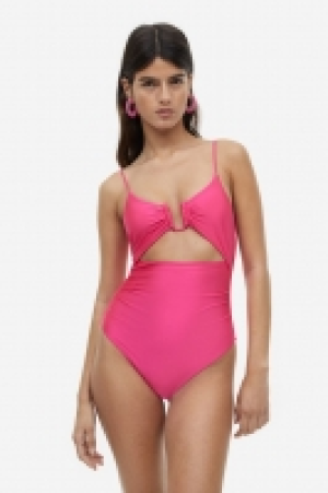 Badeanzug mit Cut-out High Leg