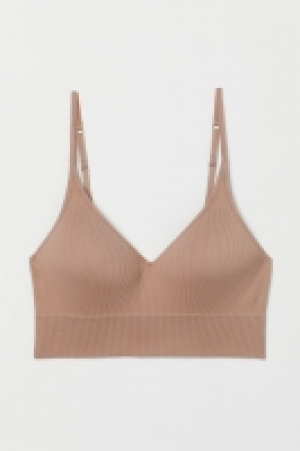 Geripptes Bralette Light Push-up