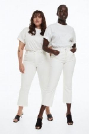 Flared High Cropped Jeans CHF 17.95