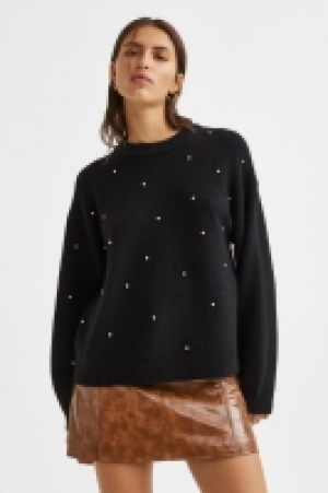 Pullover mit Perlen CHF 6.95