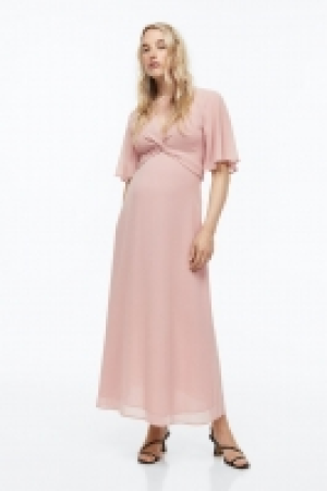 HM  MAMA Chiffonkleid mit Knotendetail