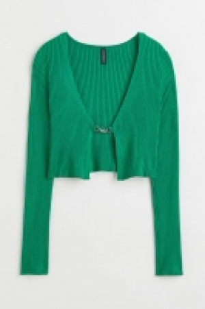 Kurzer gerippter Cardigan CHF 3.95