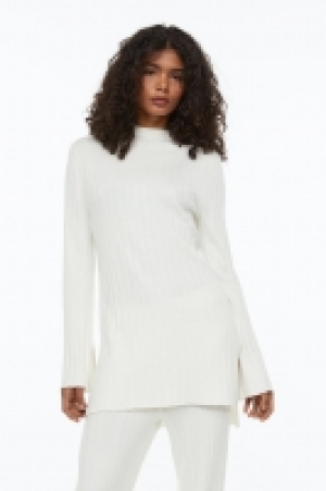HM  Gerippter Pullover mit Turtleneck