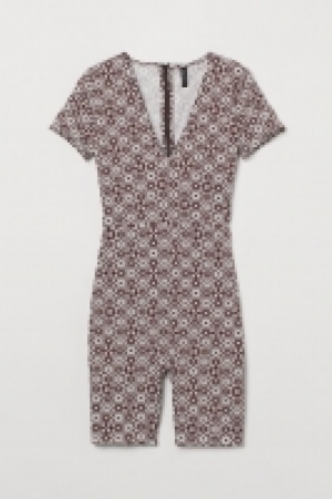 HM  Gemusterter Playsuit