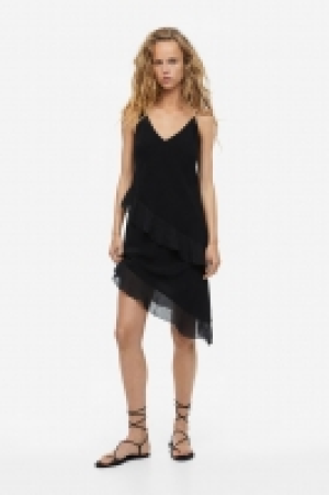 Slipkleid aus Satin mit Volants CHF 12.95