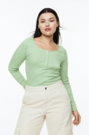 Geripptes Henleyshirt CHF 9.95