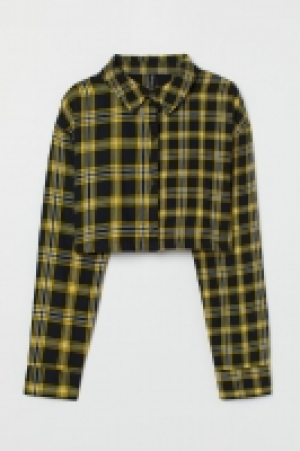 Kurzbluse aus Baumwolle