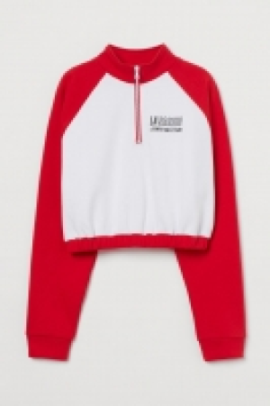 Sweatshirt mit Zipper CHF 4.95