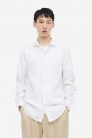HM  Leinenhemd Slim Fit