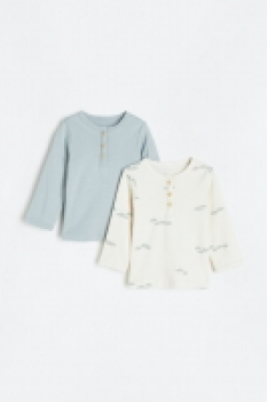2er-Pack Baumwoll-Henleyshirts CHF 12.95
