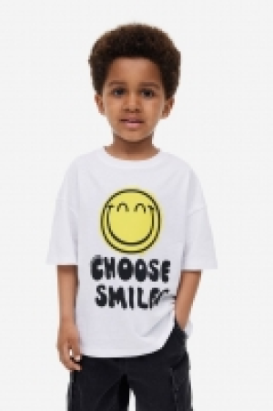 Oversized T-Shirt mit Print CHF 3.95